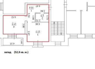 Продажа 2-ком. квартиры, 53 м2, Благовещенск, улица Мухина, 59