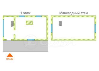 Дом на продажу, 84.7 м2, деревня Криводанова