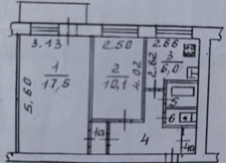 Продается двухкомнатная квартира, 45.1 м2, Владимир, Юбилейная улица, 36, район Доброе