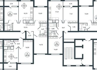 Продам 1-комнатную квартиру, 40.48 м2, Тверь, Московский район, улица Левитана, 74Б