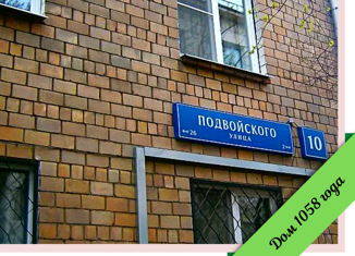 Квартира на продажу студия, 14 м2, Москва, улица Подвойского, 10, Пресненский район