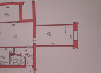 Продается трехкомнатная квартира, 59.7 м2, Котово, улица Разина, 8