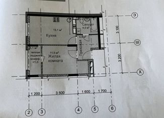 Продам однокомнатную квартиру, 36.2 м2, Нижний Новгород, Новокузнечихинская улица, 8, ЖК Новая Кузнечиха