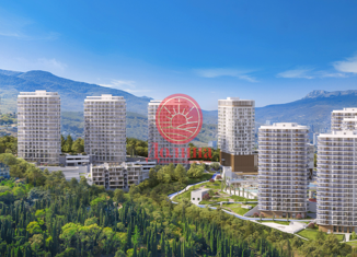 Продажа однокомнатной квартиры, 24.49 м2, Алушта, Западная улица, 4