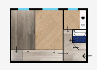 Продам 2-ком. квартиру, 43 м2, Шлиссельбург, улица Малоневский Канал, 7