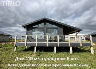 Продам дом, 119 м2, коттеджный посёлок Лесная Привилегия, Грибная улица