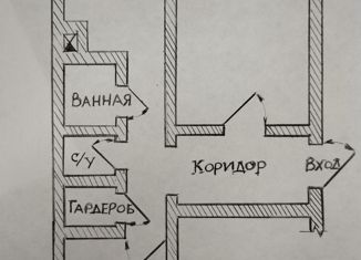 Продажа двухкомнатной квартиры, 51.8 м2, Губаха, улица Дзержинского, 8