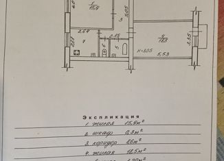 Продается 2-ком. квартира, 55.1 м2, Волгоград, Республиканская улица, 2, Дзержинский район