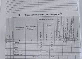 Продам 2-комнатную квартиру, 44.8 м2, Омутнинск, улица Юных Пионеров, 54