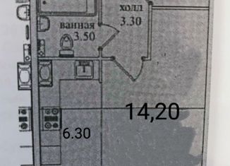 Квартира на продажу студия, 28.7 м2, посёлок Парголово, Заречная улица, 45к2