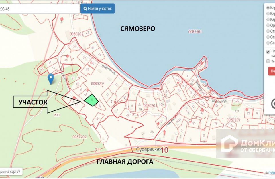 Кадастровая карта публичная карелия петрозаводск