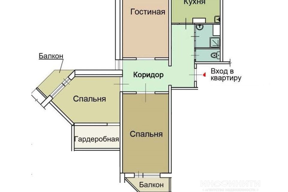 Купить 1 Комнатную Квартиру Ул Новомарьинская 30