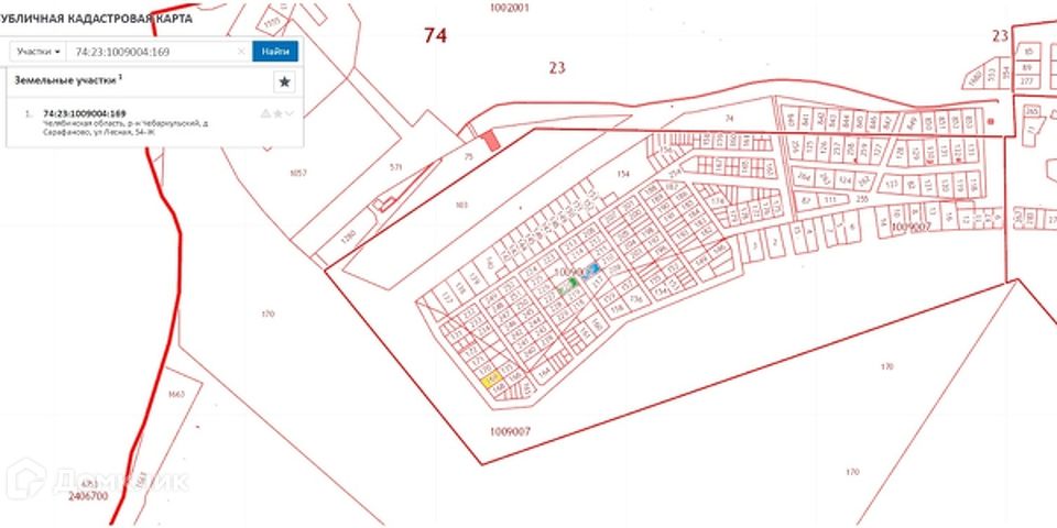 Кадастровая карта сарафаново челябинская область