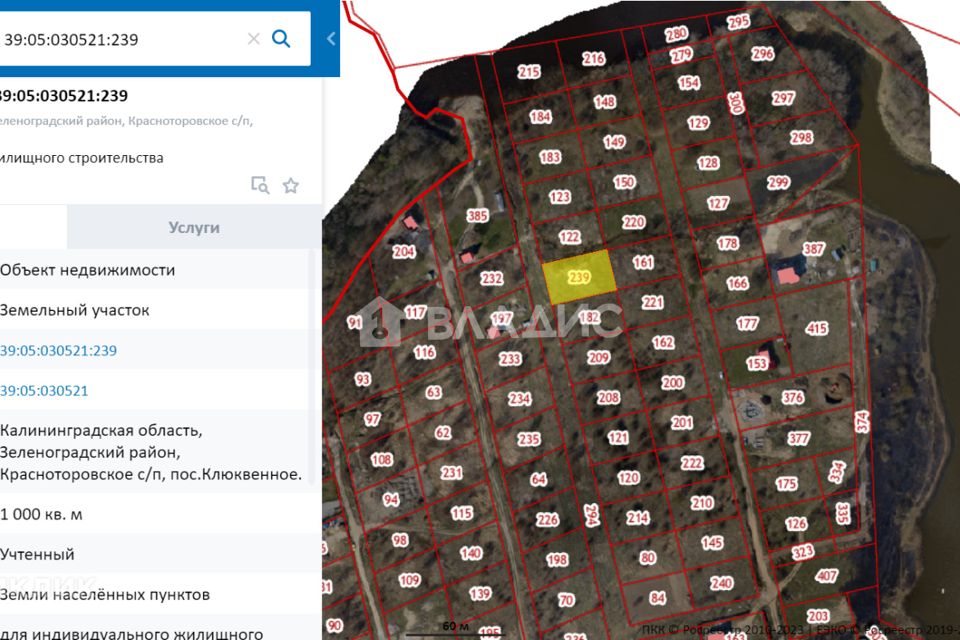 Публичная кадастровая карта зеленоградского района калининградской области