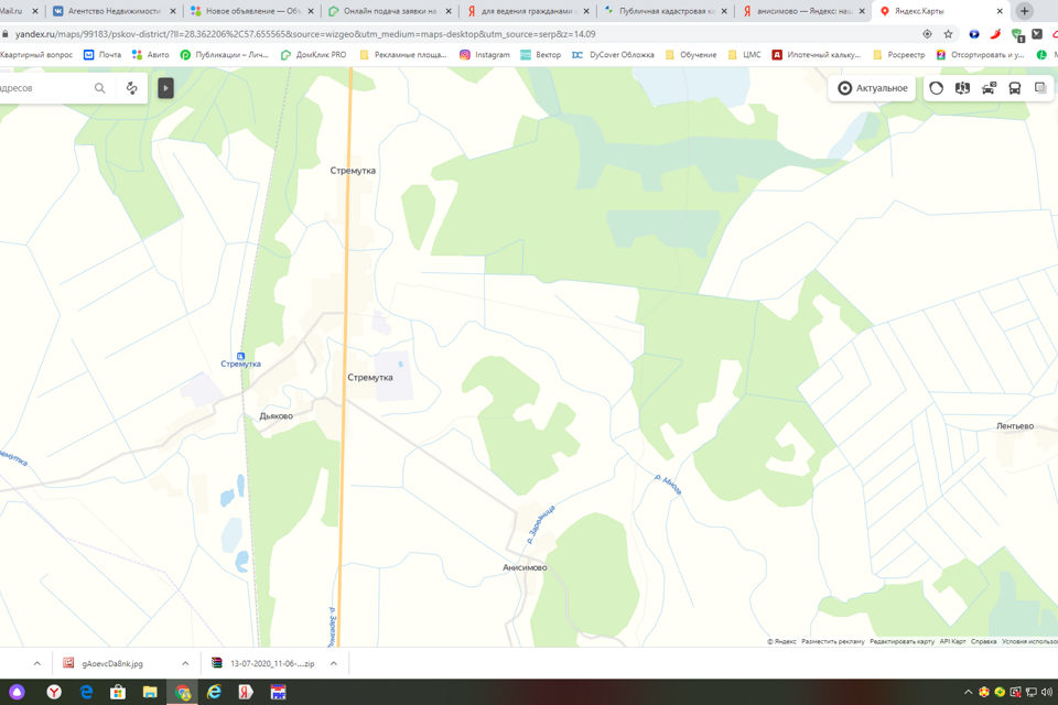 Карта юности неелово 2