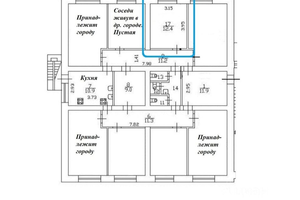 Продам комнату шоссе революции 87