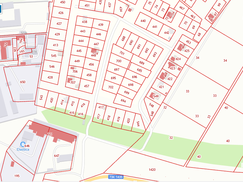 Кадастровая карта володарского района нижегородской области