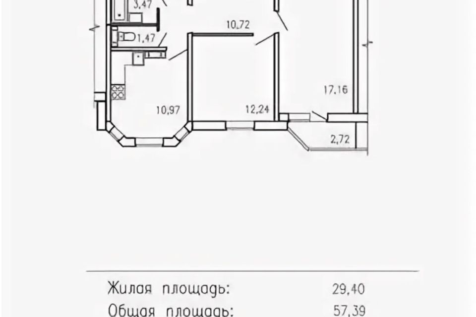 Двухкомнатная квартира клыкова курск